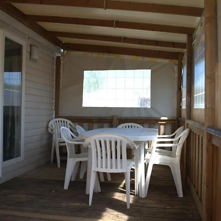 Mobil Home Luxe 8 Personnes Avec Wifi Onzain Exterior foto